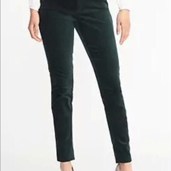 old navy velvet pixie pants
